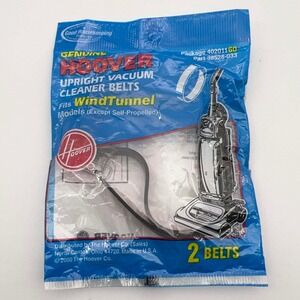 Genuine Hoover Upright‎ Vacuum Cleaner Belts WindTunnel Models Package 40201160